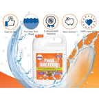 Pondworx Pond Bacteria - Formulated For Large Ponds, Water Features And Safe For Koi - Gallon