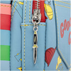 Loungefly Childs Play Chucky Cosplay Womens Double Strap Shoulder Bag Purse