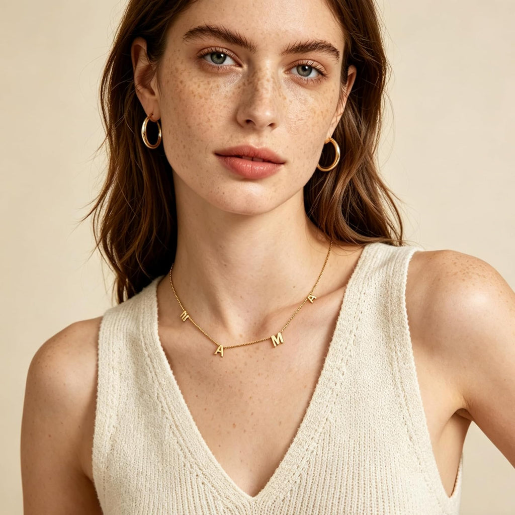 Mama Necklace for Women, 14K Gold Plated Dainty Mom Necklace Non Tarnish Jewelry for Mama, Mother Gifts for New Mom, First Time Mommy Gifts