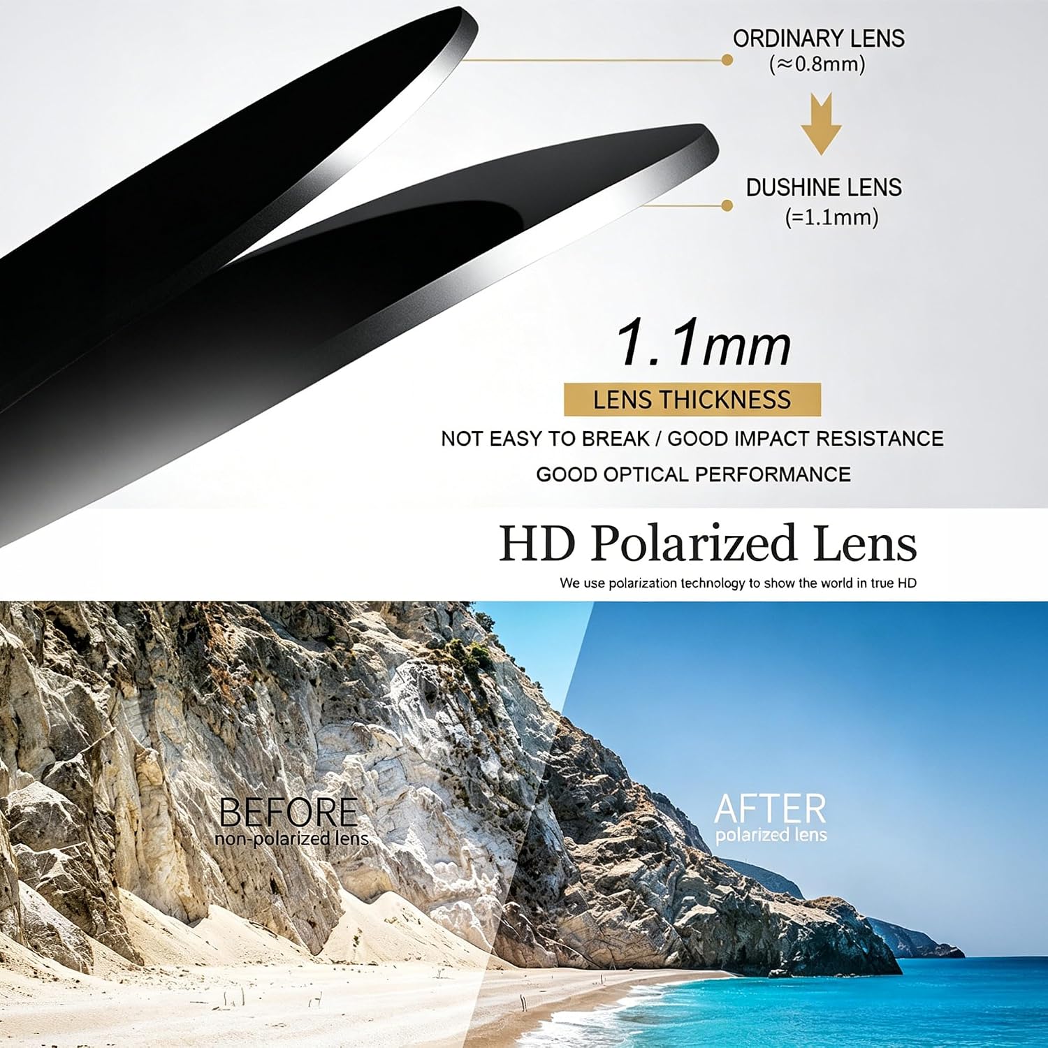 Polarized Sunglasses for Women Classic Retro Style UV400 Protection A3 Brown/Brown+transparent Brown(2 Pack)