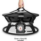 Outland Living Portable Propane Fire Pit, 21-Inch, 58,000 Btu With Fire Pit Cover & Carry Kit, Smokeless Gas Firebowl | Perfect For Camping, Patio, Backyard, Tailgating, Deck, Rv| Black 863 Cypress