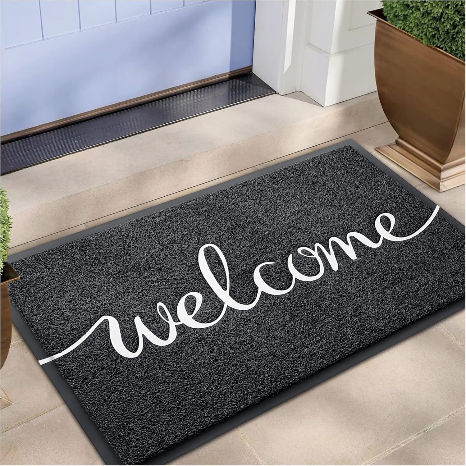 Funny Welcome Mats, Front Door Mat For Outside Entry, Doormat Outdoor/Indoor Entrance, Rugs Entryway Indoor, Outdoor Home Porch Decor 30"X17.5"