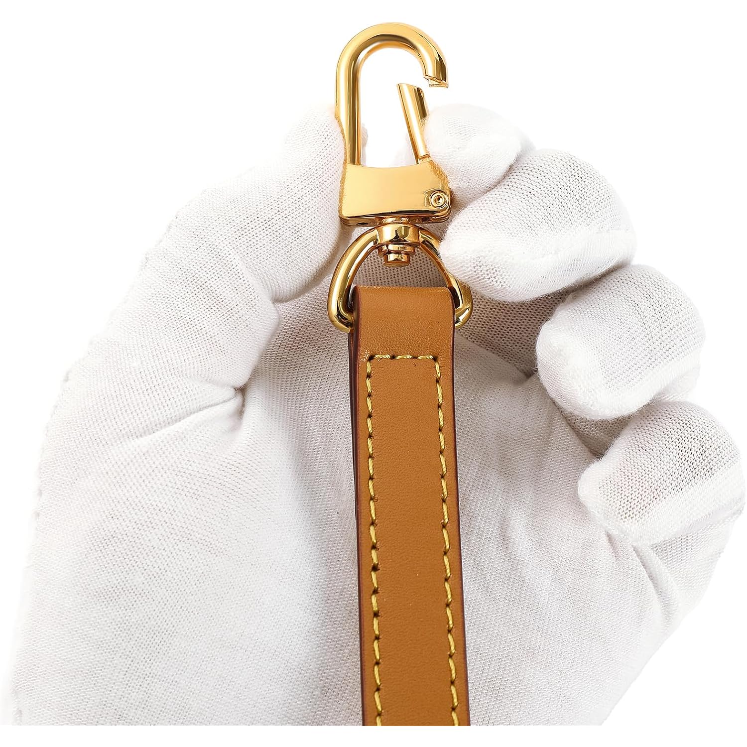 Vachetta Leather Replacement Adjustable Shoulder Strap For L V Handbag Replacement Bag Strap