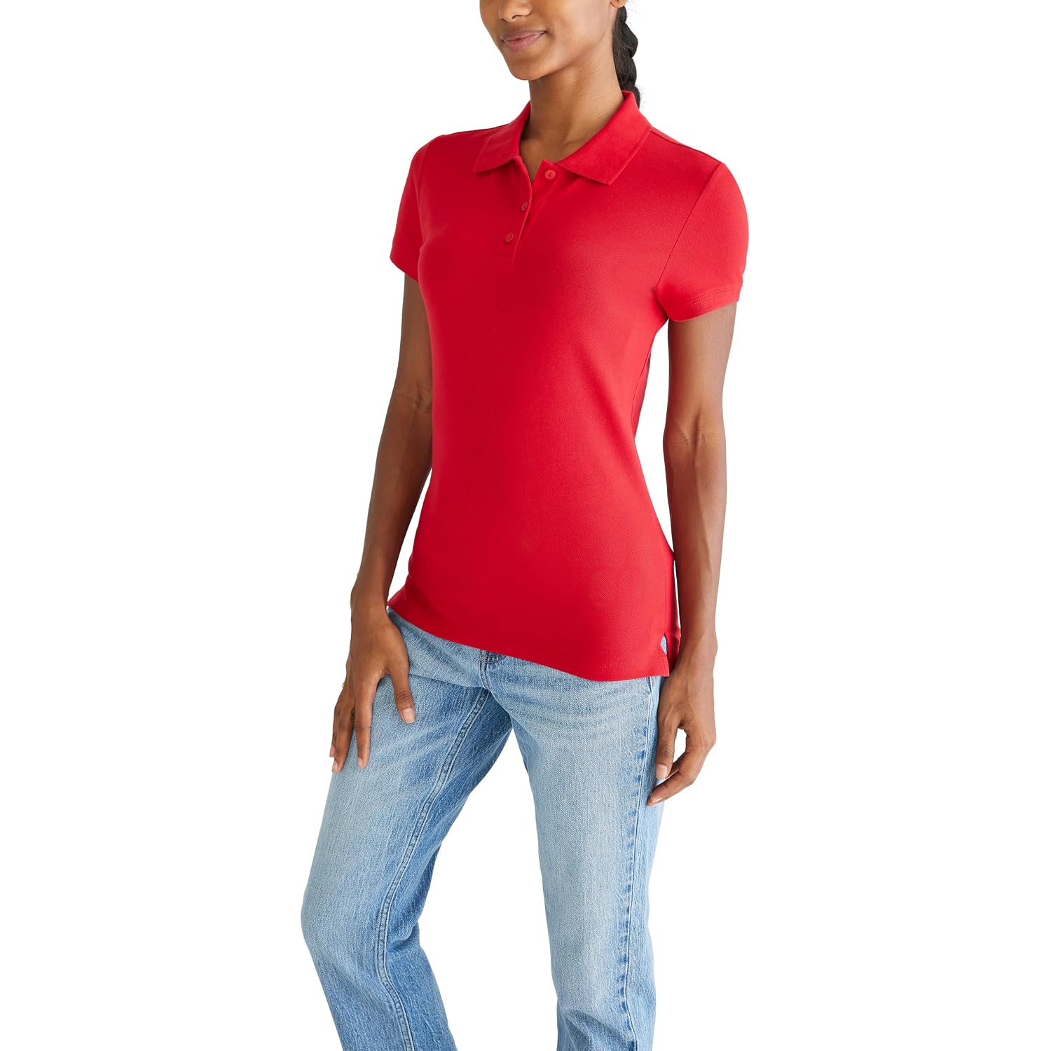 Aeropostale Women'S Aero Uniform Polo Short Sleeve