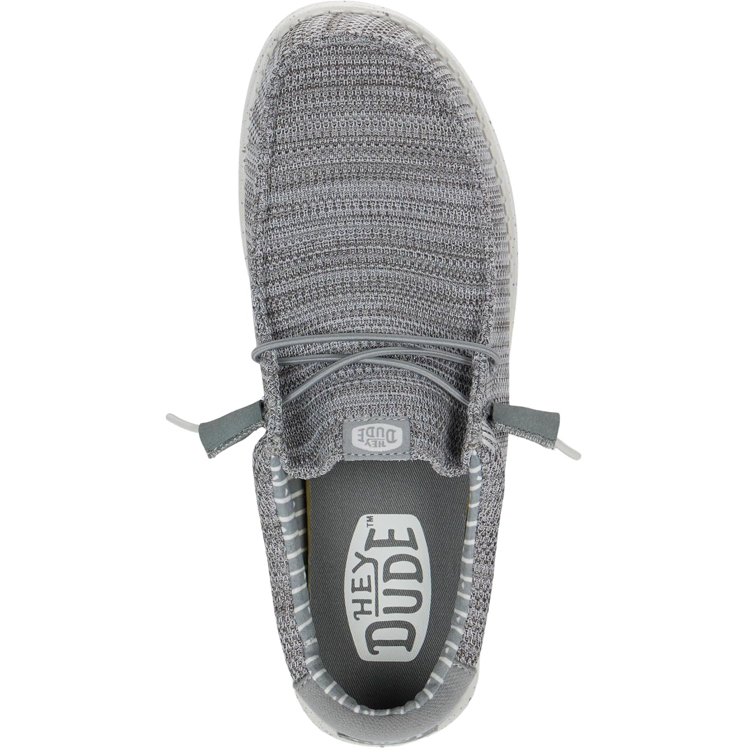 Heydude Men’S Wally Stretch Sox Slip-On Loafer, Lightweight, Breathable, With Flex & Fold Outsole