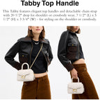 Coach Women'S Tabby Top Handle With Quilting
