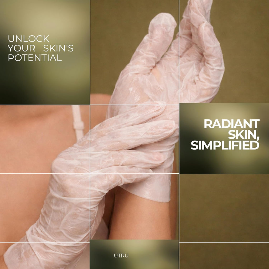 Hand Sheet Mask for Active Individuals, Repair and Soften, Plant-Derived Ingredients, 5 Pairs