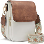 Bostanten Crossbody Bags For Women Cell Phone Purse Leather Wallet Handbags With Card Slots