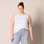 Amazon Essentials Women's Relaxed-Fit Sleeveless Muscle Tank Top