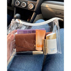 Bs-Vog Clear Purses For Women, Clear Shoulder Bag For Stadium Events, Small Stadium Hobo Handbag For Concert Outfits | Clear Purse