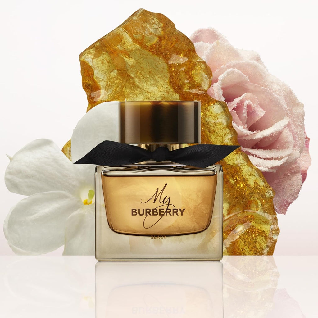 Burberry My Burberry Black Eau de Parfum – Women's Floral Perfume – With Notes of Jasmine, Rose, Amber & Patchouli – Luxury Perfumes for Women – Long Lasting Fragrance