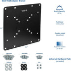 Vivo Steel Vesa Tv And Monitor Mount Adapter Plate Bracket For Screens 23" To 42" | Conversion Kit For Vesa Up To 200X200Mm (Mount-Ad2X2)