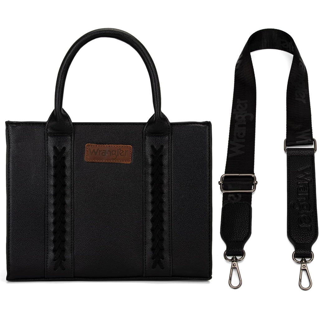 Wrangler Tote Bag for Women Designer Satchel Handbags Top-handle Purses with Strap