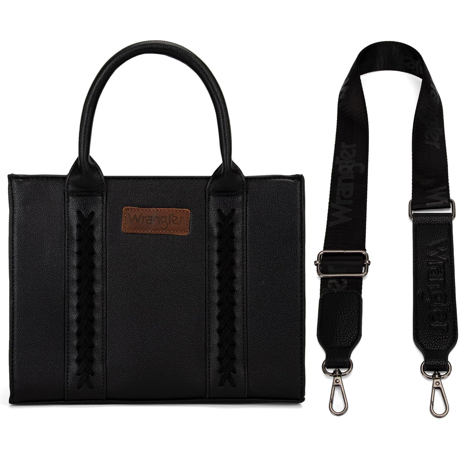 Wrangler Tote Bag for Women Designer Satchel Handbags Top-handle Purses with Strap