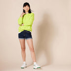 Women's Mid-Rise Stretchy Slim Fit 4" Denim Shorts