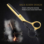 Jason 6'' Hair Thinning Scissors Professional Blending Shears Japanese Stainless Steel Texturizing Scissor Salon Home Shear For Men Women