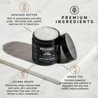 Brickell Men'S Renewing Face Scrub For Men, Deep Exfoliating Facial Scrub Formulated With Pumice, Caffeine And Jojoba Beads, 4 Ounce, Scented