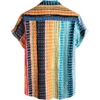 Vatpave Mens Casual Hawaiian Floral Shirts Short Sleeve Button Down Tropical Shirts Beach Summer Shirts
