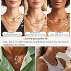 Minimalist Thin Gold Chain 18K Gold Plated Thin Box Chain Necklace Short Small Gold Chain Choker Necklaces for Women