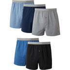 Hanes Mens Underwear Boxers Pack, Cool And Breathable Cotton Underwear, Exposed And Comfortflex Waistbands, Multi-Pack