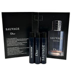 Dior Christian SAUVAGE MEN Sample Perfume EDP Vial 1 ml /0.03 oz - 3 PCS - Set of 3