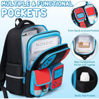 Fimibuke Kids Backpack For School Boys, 3 Pcs Gamer Backpack With Lunch Box | W/ Pencil Case, Gaming Bookbag For Teen Boys Kid Children Student Kindergarten Elementary Middle High School Travel Backpacks