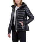 Tommy Hilfiger Women'S Puffer Jacket, Lightweight Packable Jacket With Hood & Bag