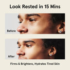Bro Mask Under Eye Patches For Men - Cooling Eye Patches For Dark Circles And Puffiness With Caffeine, Niacinamide, Hyaluronic Acid (6 X 1 Pairs)
