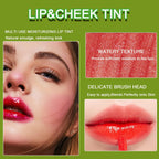 6 Colors Lip Tint Stain Set, Korean Lip Gloss, Mini Liquid Lipstick, Lip Tint Set, Lip Stain Long Lasting Waterproof, Non-Stick Cup, High Pigment, Cute Stuff, Lip Makeup