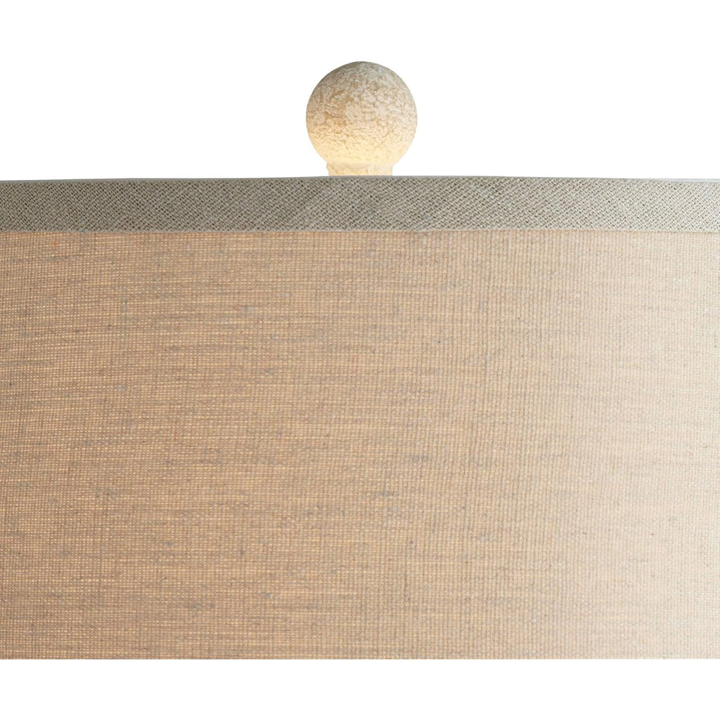 Romeo 23 1/2" High Table Lamps Set Of 2 Distressed Earth Jar Farmhouse | Coastal Beige Rustic Natural Cottage Living Room Bedroom Bedside Nightstand House Office Home Family