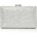 Women'S Sparkling Clutch Purse Elegant Glitter Evening Bags Bling Evening Handbag For Dance Wedding Party Prom Bride