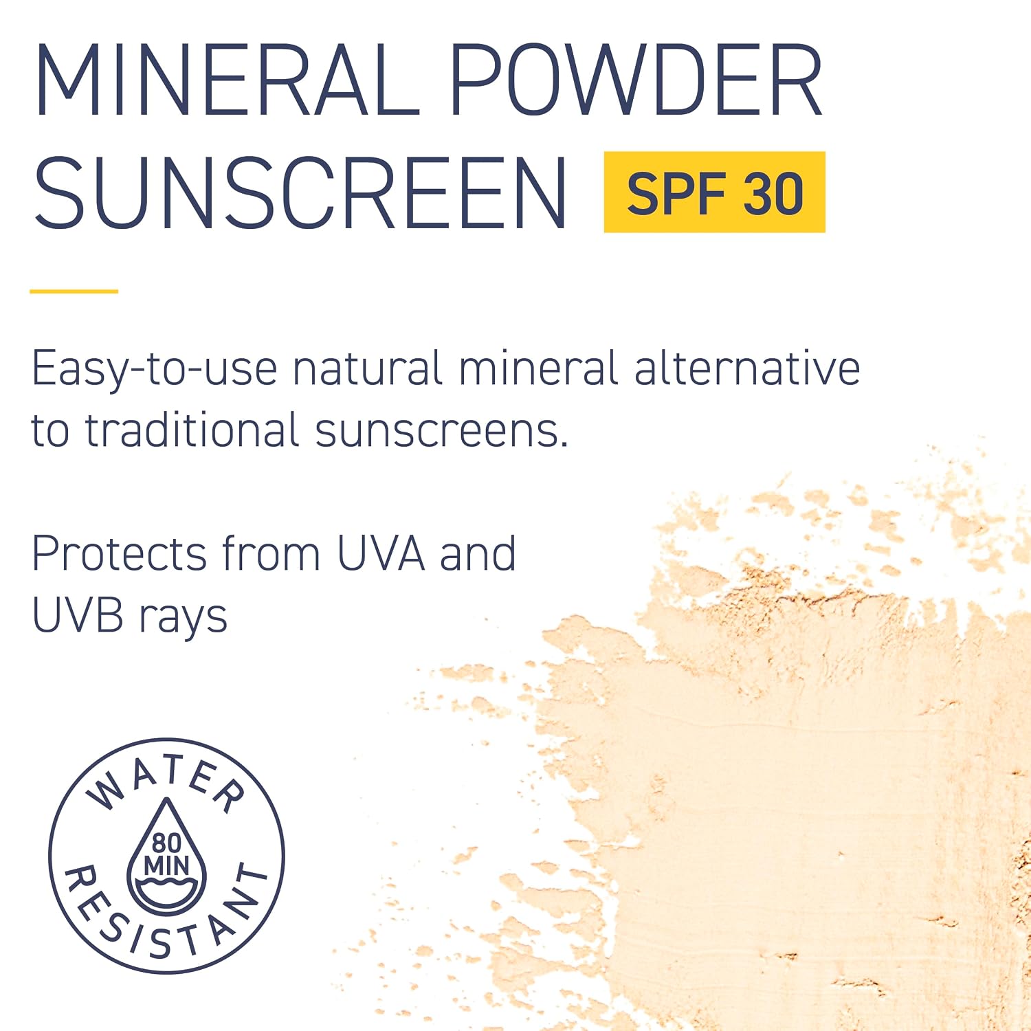 Brush On Block Spf 30 Mineral Powder Sunscreen New Formula, With Niacinamide, Hyaluronic Acid, & Vitamin C, Broad Spectrum, Water Resistant, Translucent, For All Skin Types, Reef Friendly, Mfg In Usa