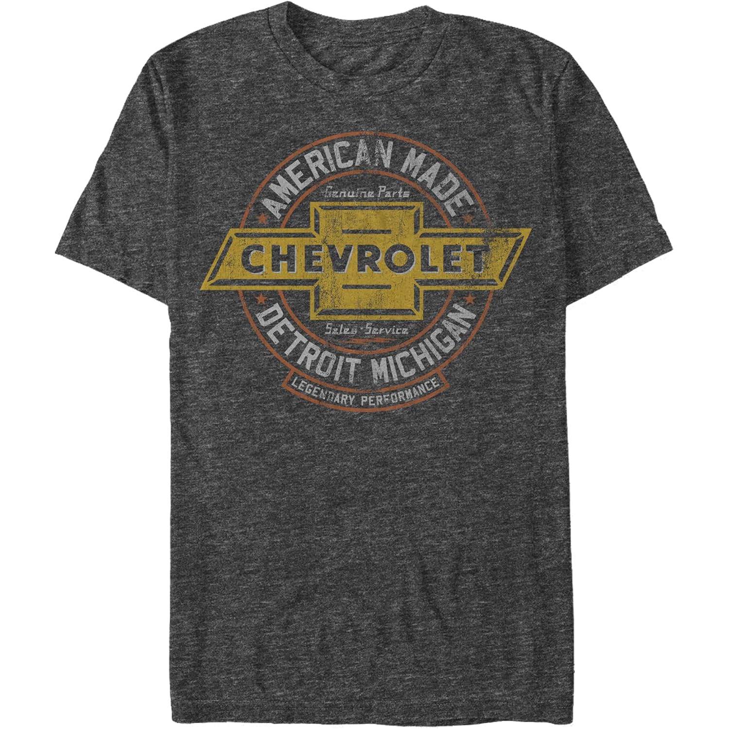 Fifth Sun Men'S Distressed Chevrolet Logo