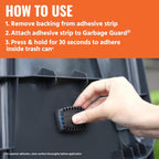 Terro Garbage Guard Trash Can Insect Killer, 1-Pack | Kills Flies, Roaches, Maggots, Beetles, And Insects, 4-Month Long-Lasting Protection For Outdoor Pest Control & Bug Barrier