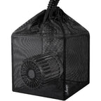 Pond Filter Bag, Pump Barrier Bag | Anti-Clogging Cube Filter Box, Black Media Bag Pump Mesh Bag For Outdoor Water Fish Ponds