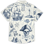 Dfz Funny Hawaiian Shirts For Men Summer Beach Short Sleeve Button Down Shirt Theme Party Shirt