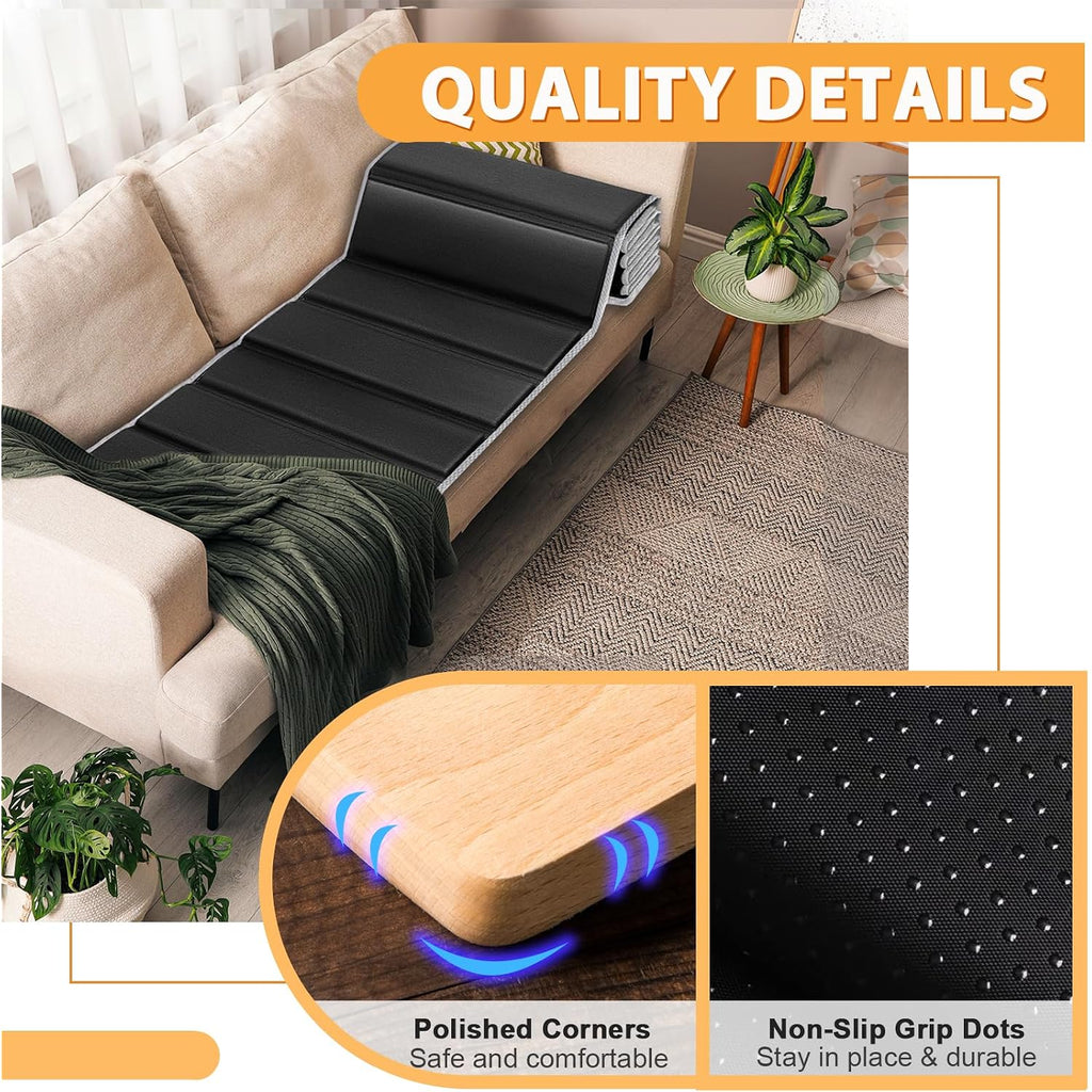 Laveve Heavy Duty Couch Cushion Support Board For Sagging Sofa, 21.5''X48'' Extra Thick Solid Wood Under Couch Insert With Anti-Slip Dots, Repair Sagging Spring Sofa And Replace Worn Cushions