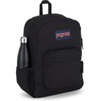 Jansport Cross Town Backpack 17" X 12.5" X 6" - Simple Bag For Everyone With 1 Main Compartment, Front Utility Pocket - Premium Class Accessories - Black