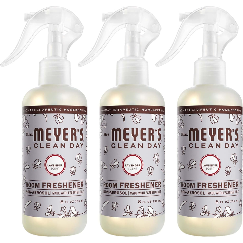 Mrs. Meyer'S Clean Day Room Spray, Lavender Scent, 8 Fl Oz Bottle - 3 Pack