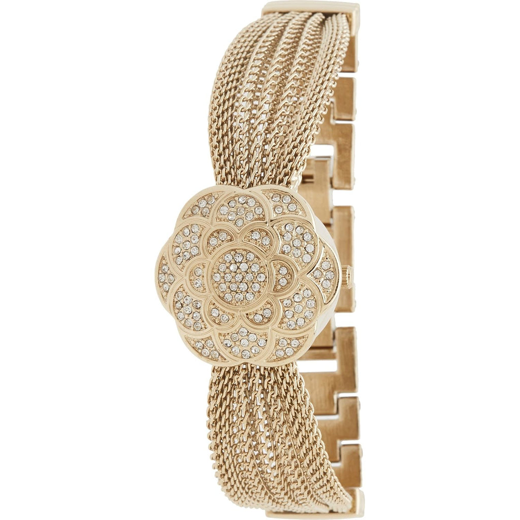 Anne Klein Women'S Ak/1046Chcv Premium Crystal-Accented Watch