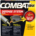 Combat Max Defense System Brand, Small Roach Killing Bait And Gel, 12 Count Bait Stations & 0.42 Ounce Syringe, Fast-Acting Fipronil Cockroach Killer, No Vapor, Fumes Or Odor, Mess-Free Application