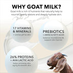 Dionis Goat Milk Lotion – Moisturizing Body Lotion For Dry Skin, Sensitive Skin Safe, Lightweight Non-Greasy Formula, Lotion Pump - Unscented 8.5 Oz