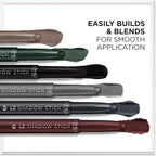 L'Oreal Paris Makeup Le Shadow Stick Eyeshadow, Blendable, Smudge-Resistant, Smokey Cream Eyeshadow, 125 Starry Bordeaux