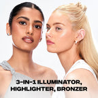 Sacheu Liquid Glow STAY-N Liquid Highlighter & Illuminator Makeup — 30ml Long Lasting Luminous Glow Lightweight Dewy Finish, Glow Getter