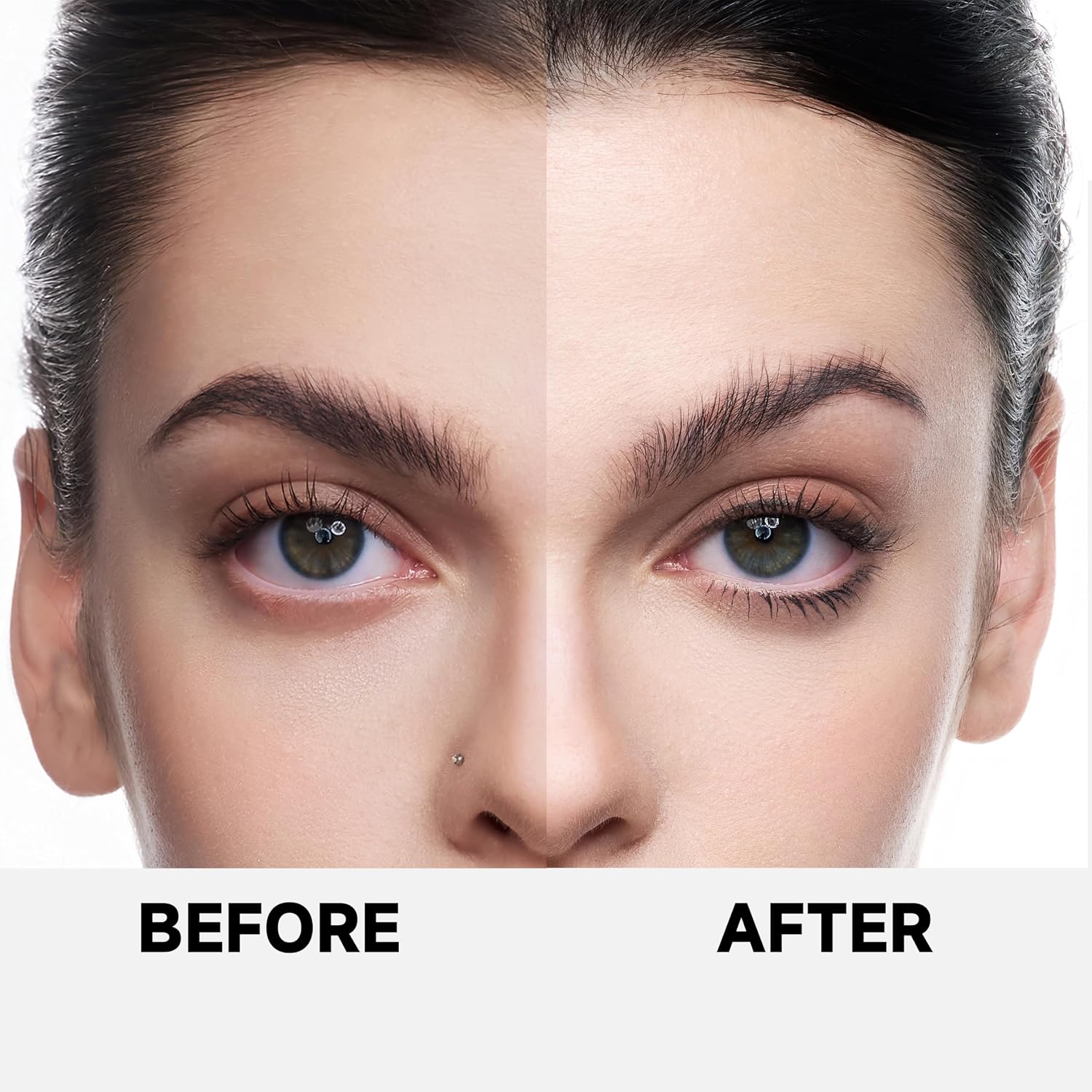 Unicos 2-In-1 Lower Lash Stamp, Bottem Lash Stamp With Ultra-Fine Eyeliner Pen, Natural Eyelash Stamp, Easy To Use, Long-Lasting, Waterproof, Smudge-Proof