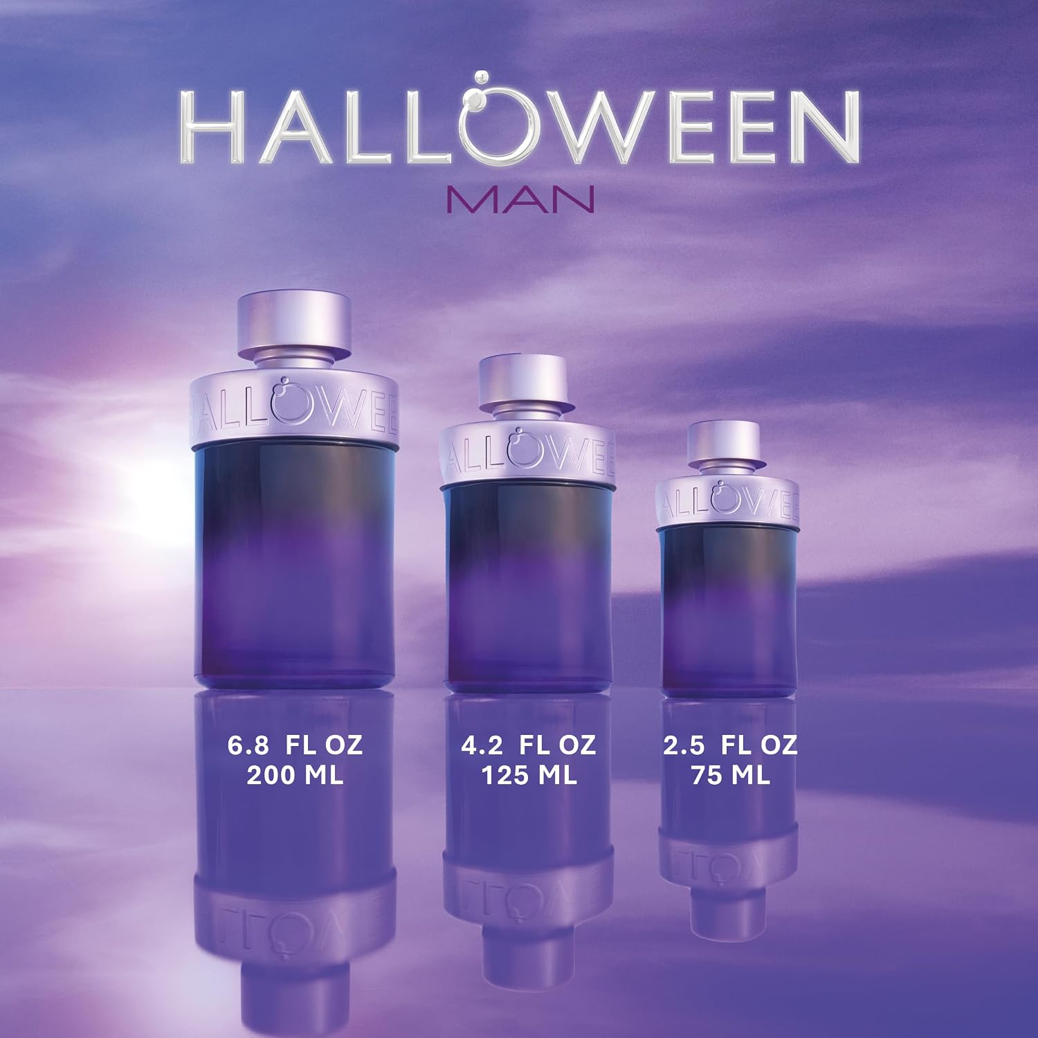 Halloween Man Eau De Toilette For Men. Citrus And Aromatic Long Lasting Fragrance With Notes Of Martini, Cinnamon And Vanilla