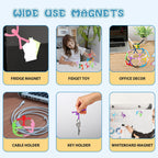 30Pcs Magnet Men, Magnetic Travel Toys, Fun Magnet Sensory Fidget Toys For Kids, Airplane Car Road Trip Toddlers Activities Essential, Magnetic People Building Figures Decorative Gifts Stuffers