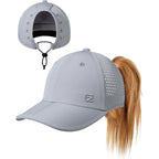 Gadiemkensd Ponytail Running Hat For Women With Large Hole – Foldable Breathable Performance Baseball Cap For Outdoor Sports