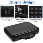 Hard Travel Case For Hair Clippers Barber Accessories Bag Hair Cutting Barber Supplies Organizer Bag Trimmer Organizer Storage Clipper Case Hairs Tool Bags For Men Grooming Kits