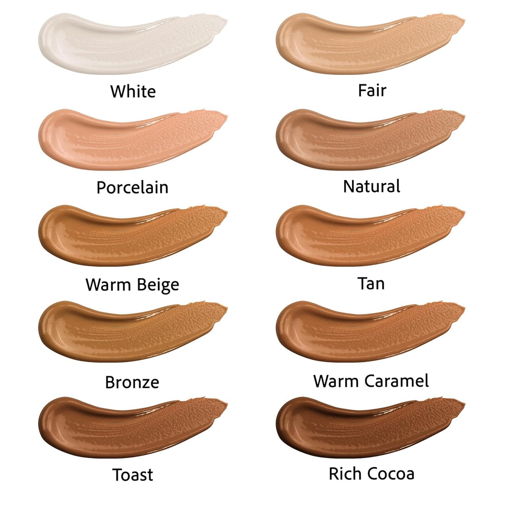 L.A. Girl Pro Coverage Liquid Foundation, White, 0.95 Fl Oz